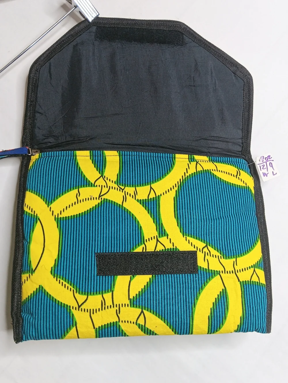 Caribbean handmade Tablet Holder Kindle Sleeve Colorful Pouch Wristlet